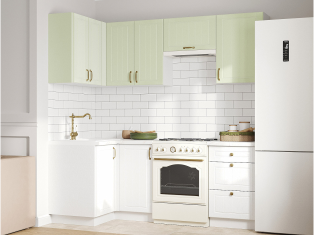 Кухонный гарнитур Прованс 210х100 см