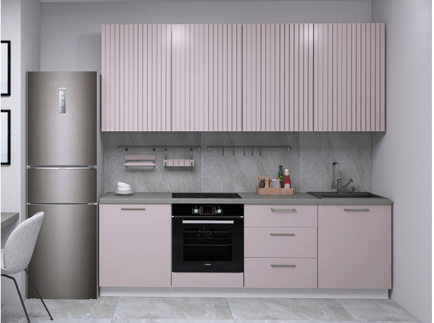 Кухонный гарнитур Комби высокий 240 см