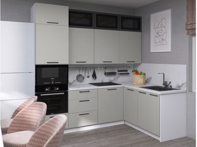 Кухонный гарнитур Модерн 240х160 см