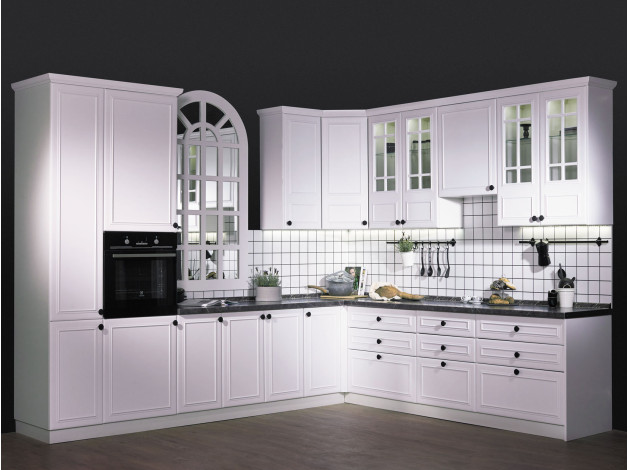 Кухонный гарнитур Бьянка 320х282 см