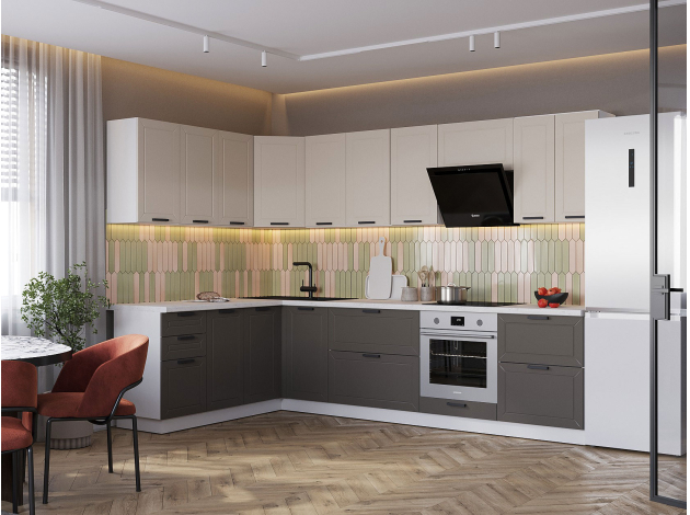 Кухонный гарнитур Оптима 300х180 см