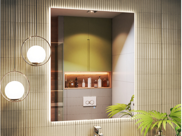 Зеркало LED Квадро 