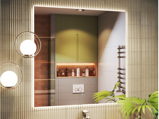 Зеркало LED Квадро 