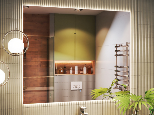 Зеркало LED Квадро 