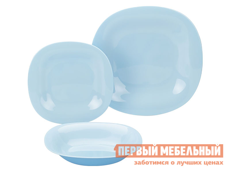 

Комплект столовой посуды Карин Light Blue 18 предметов Голубой, Синий, Карин Light Blue 18 предметов Голубой