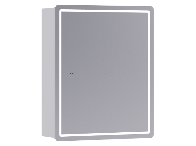 Зеркальный шкаф LED Геометрия