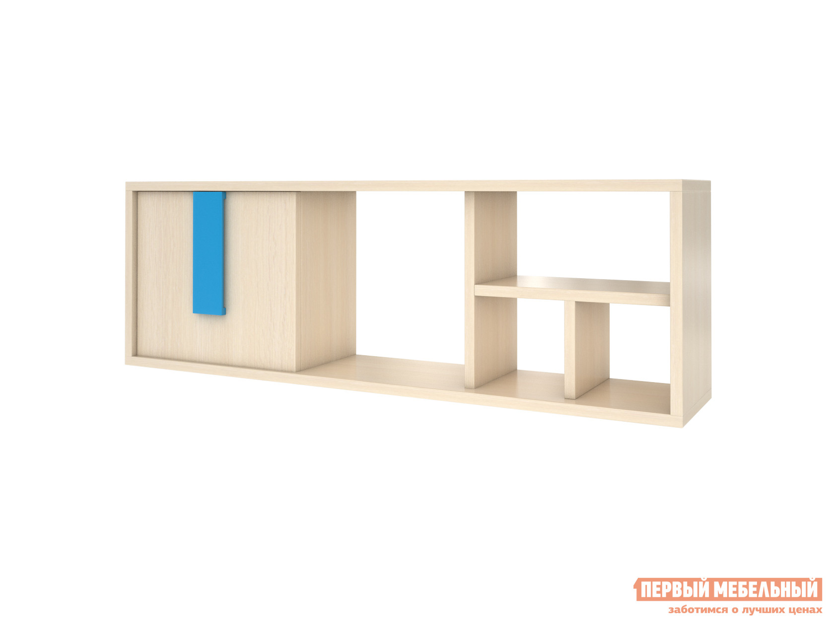 

Полка детская Пионер 8 Дуб Млечный / Синий, Пионер 8 Дуб Млечный / Синий