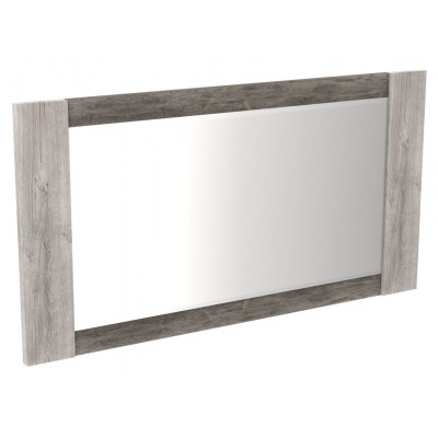 Настенное зеркало  Зеркало Денвер Риббек серый / Камень темный, Ширина 960