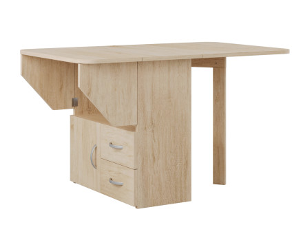 Компактный стол-книжка тумба с ящиками