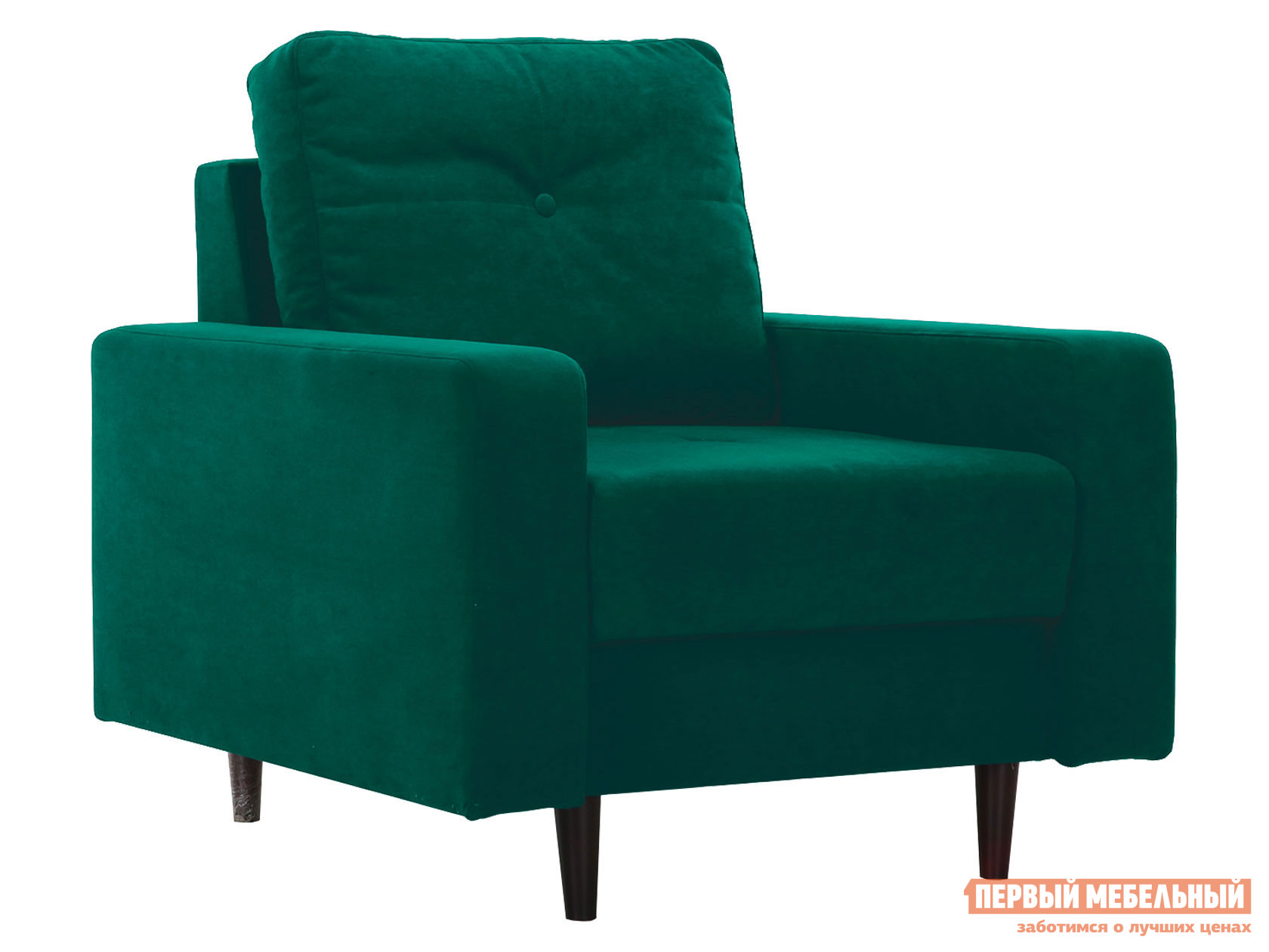 Кресло  Лоретт Изумрудный, велюр