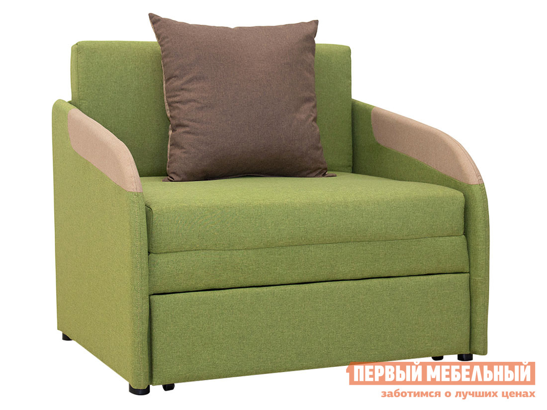 Кресло-кровать  Громит Лиственный, рогожка