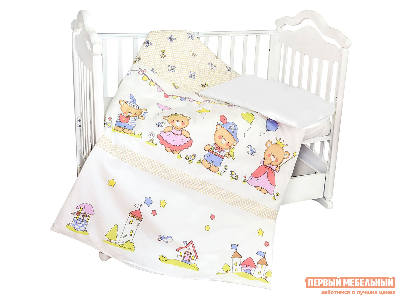 

Комплект белья для малышей Турнир Рыцари и принцессы, Мультицвет, Турнир Рыцари и принцессы