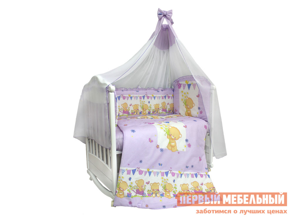 

Комплект белья для малышей Мишаня с балдахином Мишаня, Фиолетовый, Мишаня с балдахином Мишаня