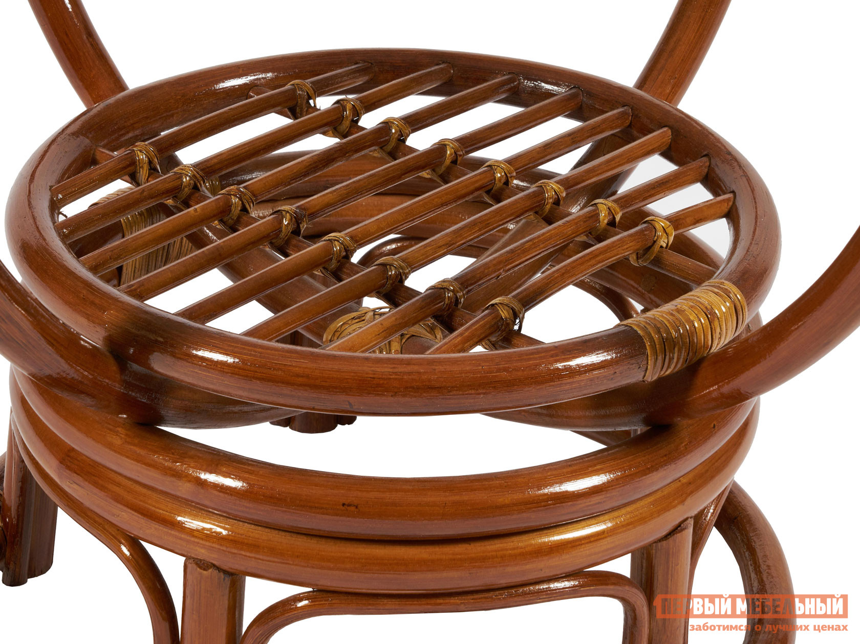 Плетеный стол  Бенуа Пекан от Первый Мебельный