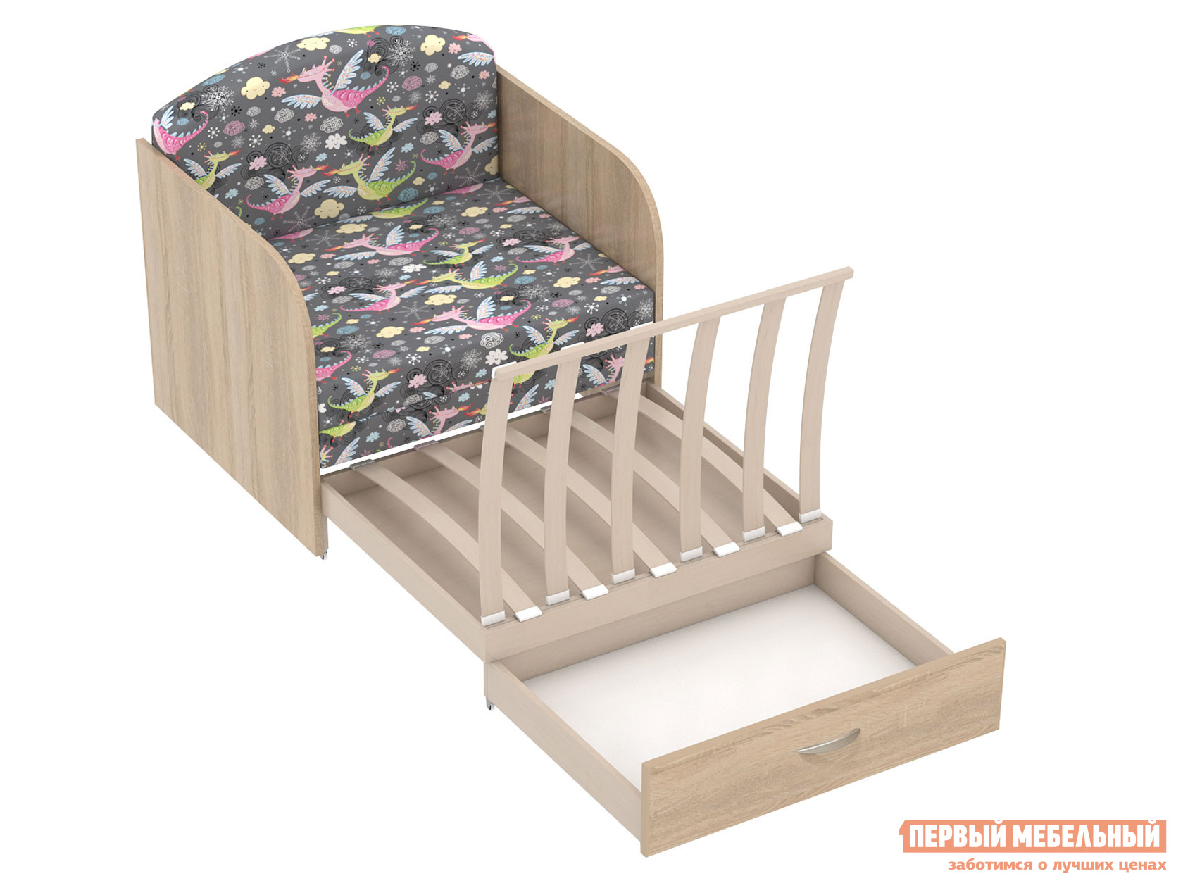 Детское раскладное кресло-кровать