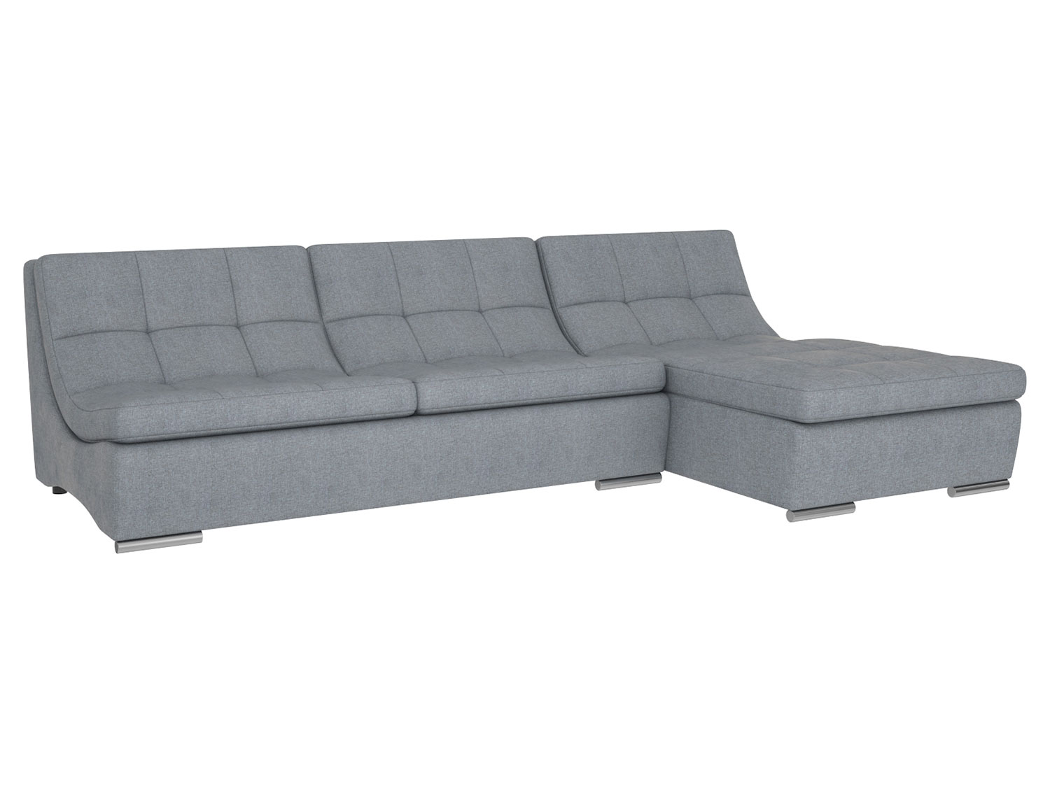 Угловой диван Первый Мебельный Сан-Диего с оттоманкой
