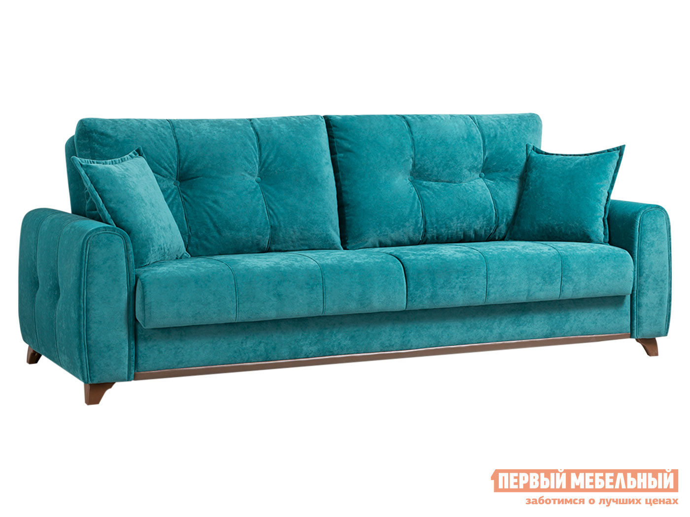 Прямой диван  Плимут Атлантик, велюр