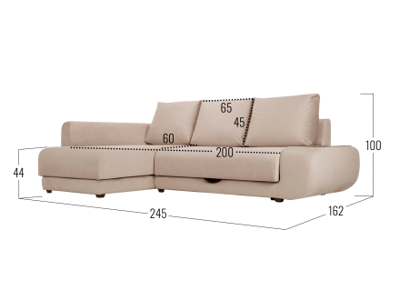 Угловой диван 192-126163