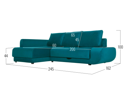 Угловой диван 192-149259