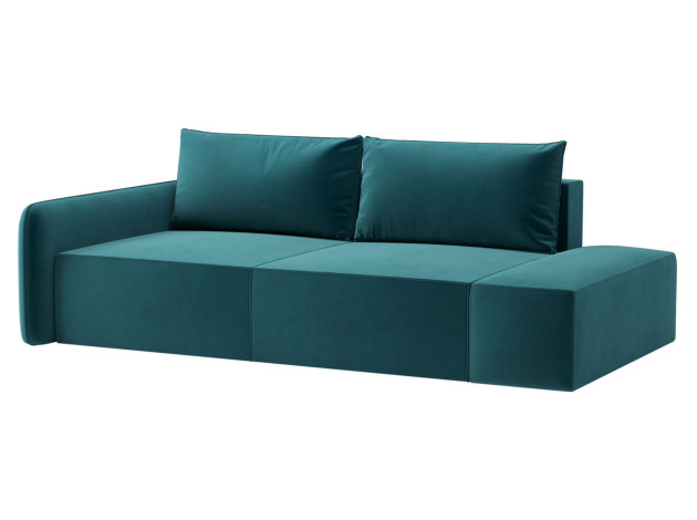 Прямой диван Портленд с банкеткой