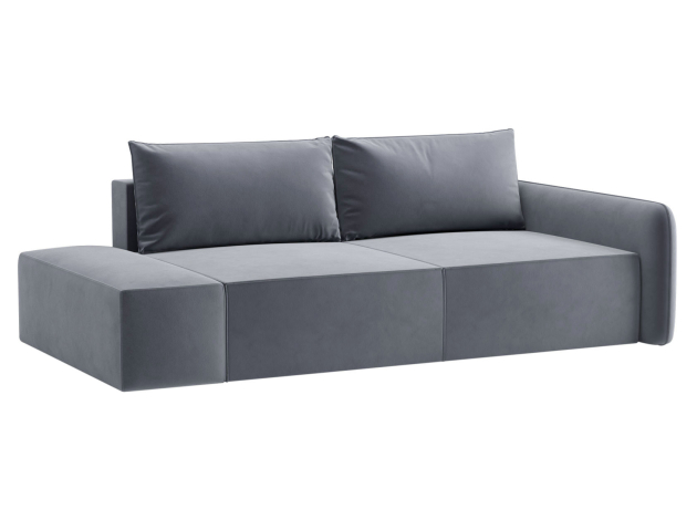 Прямой диван Портленд с банкеткой