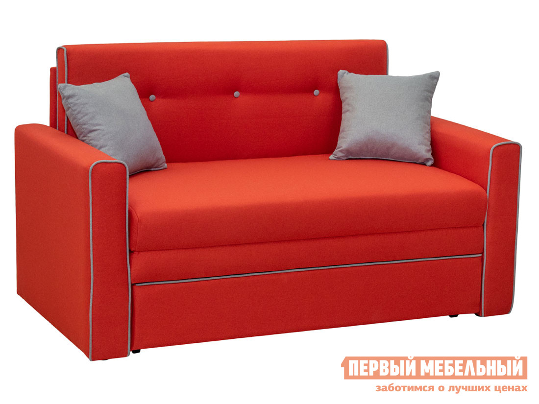 Прямой диван  Диван Найс Коралл, рогожка