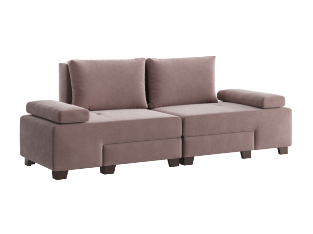 Прямой диван Ленни 2 секции