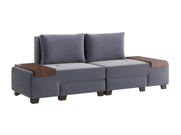 Прямой диван Ленни 2 секции