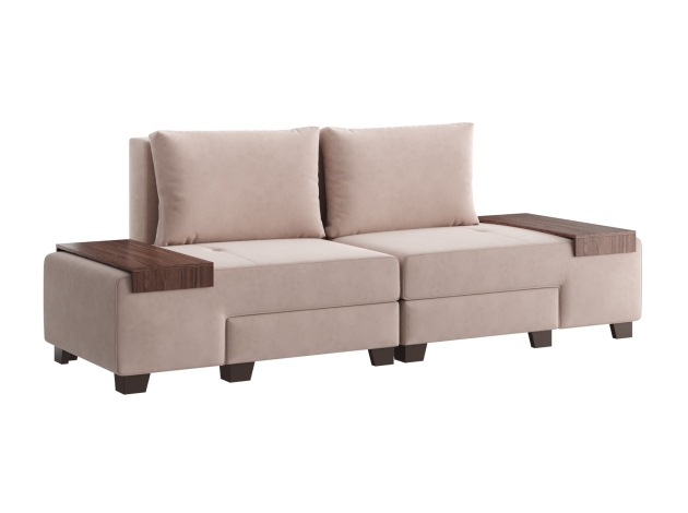 Прямой диван Ленни 2 секции