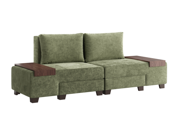 Прямой диван Ленни 2 секции