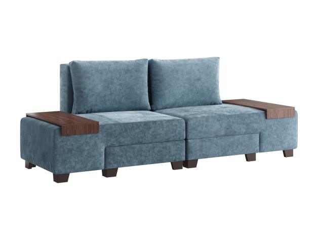 Прямой диван Ленни 2 секции