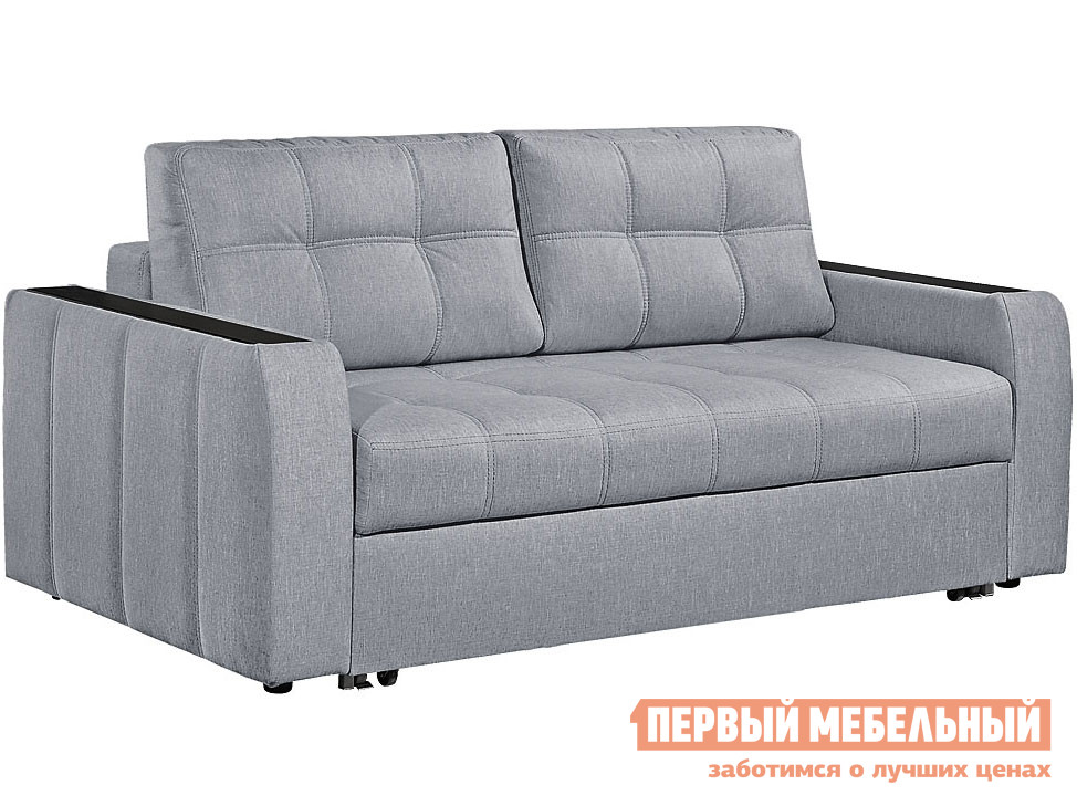 

Прямой диван Бани Светло-серый, рогожка, Бани Светло-серый, рогожка