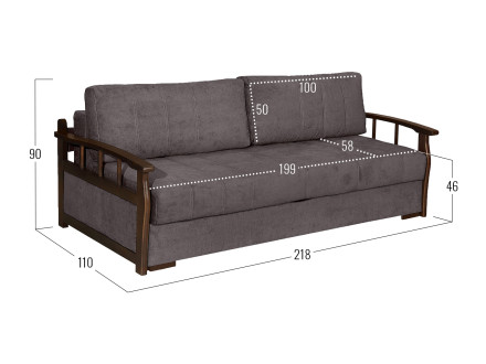 Прямой диван