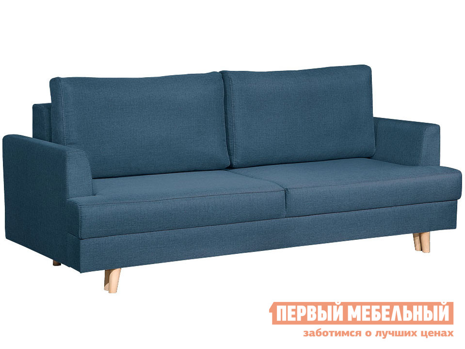

Прямой диван Кевин Деним, рогожка, Синий, Кевин Деним, рогожка