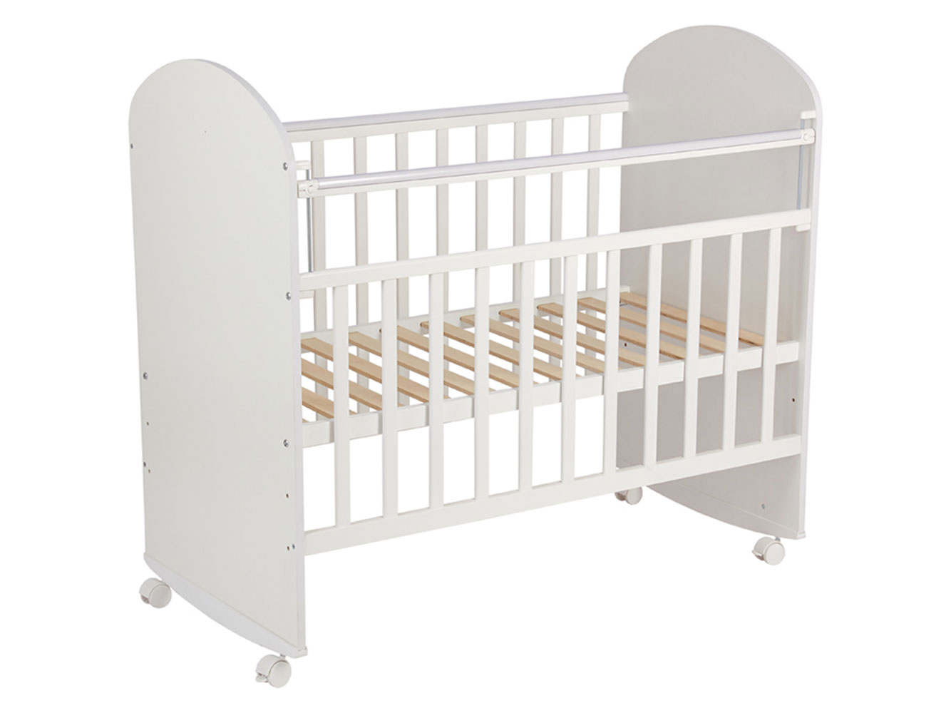 Кроватка для новорожденных Кроватка детская Фея 701 Вуди фото 1