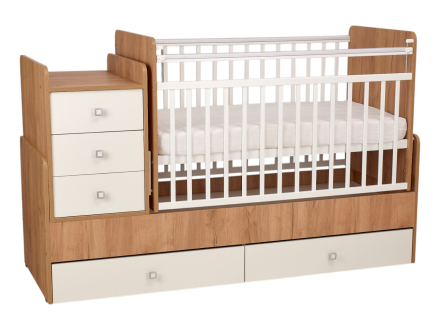 Кроватка-трансформер для новорожденных