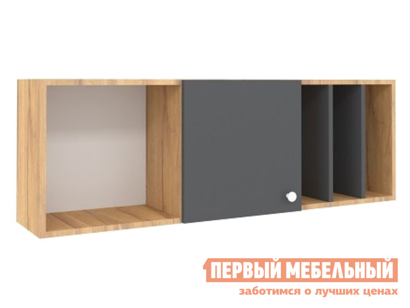 

Детская полка Лойс Дуб золотистый / Графит, Серый, Лойс Дуб золотистый / Графит