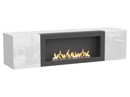 Навесной шкаф с биокамином 135-171995