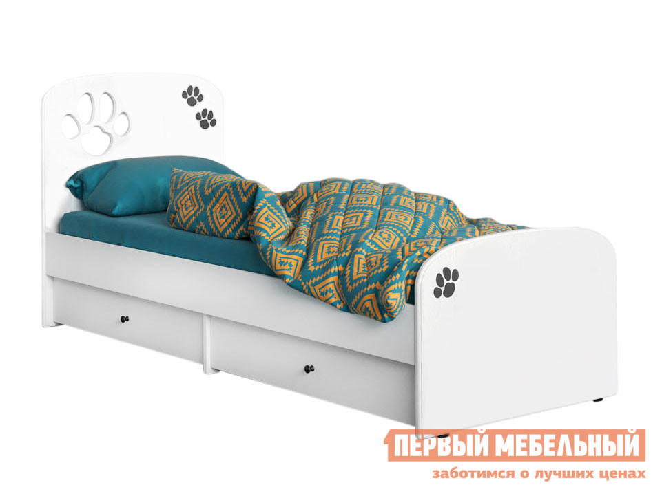 

Детская кровать Томас Белый, текстура дерева / Ясень ваниль, Светлое дерево, Томас Белый, текстура дерева / Ясень ваниль