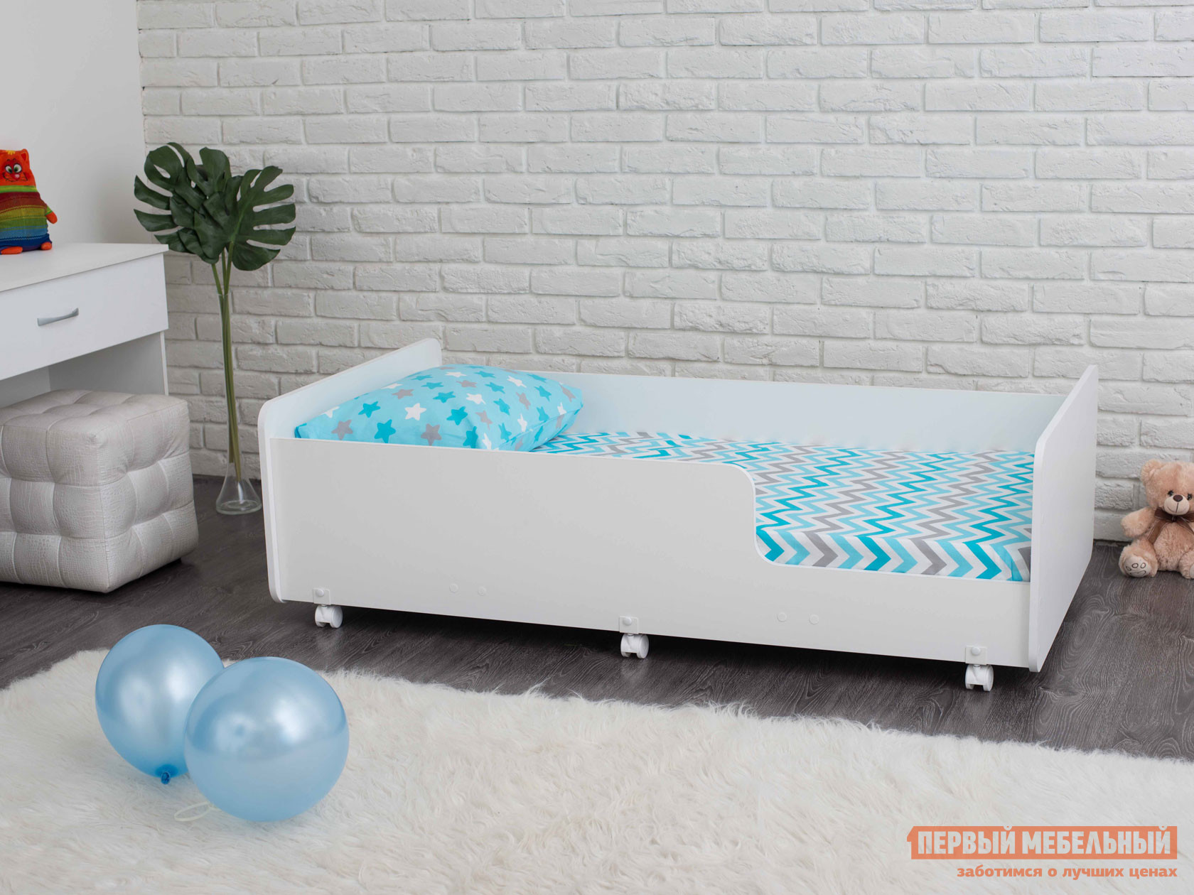 Детская кровать  Каприн Белый