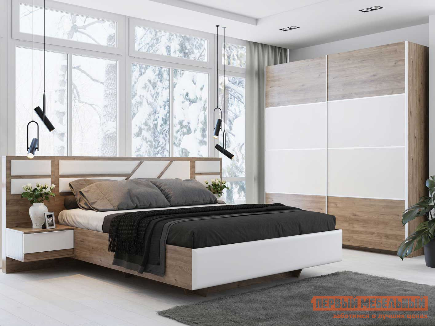 

Двуспальная кровать Лагуна 8 Престиж Гикори темный / Белый матовый, 160х200 см, Без подъемного механизма, Коричневое дерево, Лагуна 8 Престиж Гикори темный / Белый матовый, 160х200 см, Без подъемного механизма