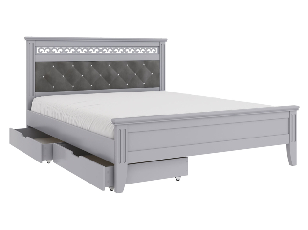 Двуспальная кровать Аврора Массив Сосны