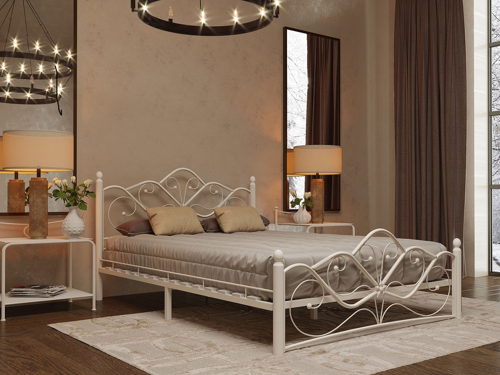 Двуспальная кровать Форвард-мебель Веста
