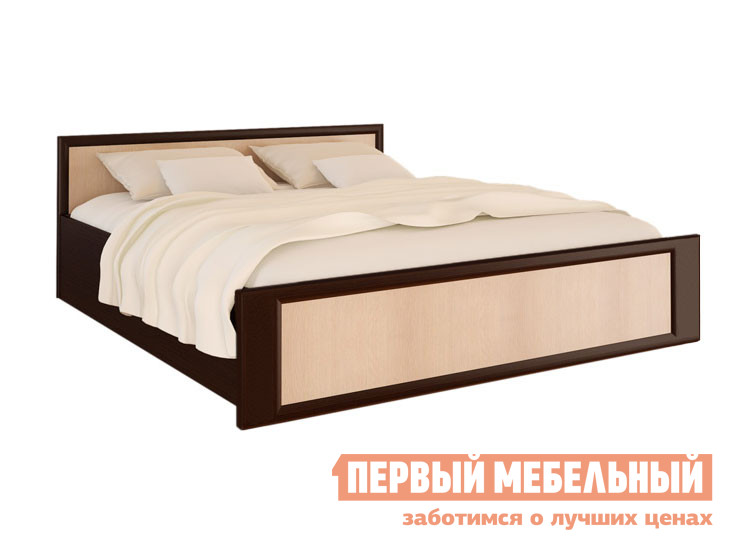 Двуспальная кровать  Модерн Венге / Лоредо, 1600 Х 2000 мм BTS 74410