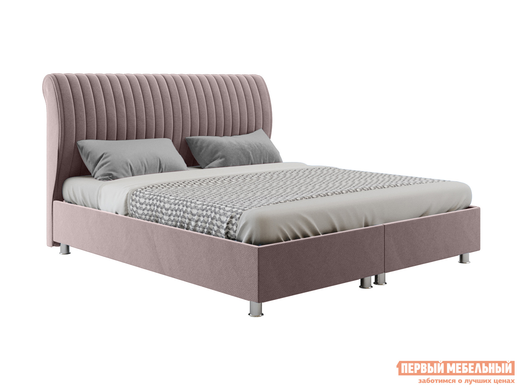 Двуспальная кровать  Кровать Валенсия с подъемным механизмом 140х200, 160х200, 180х200 Серый, 180х200 см