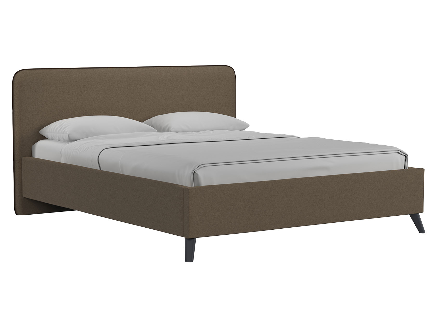 Двуспальная кровать  Кровать с подъемным механизмом Миа 1600 Х 2000 мм, Ореховый, жаккард