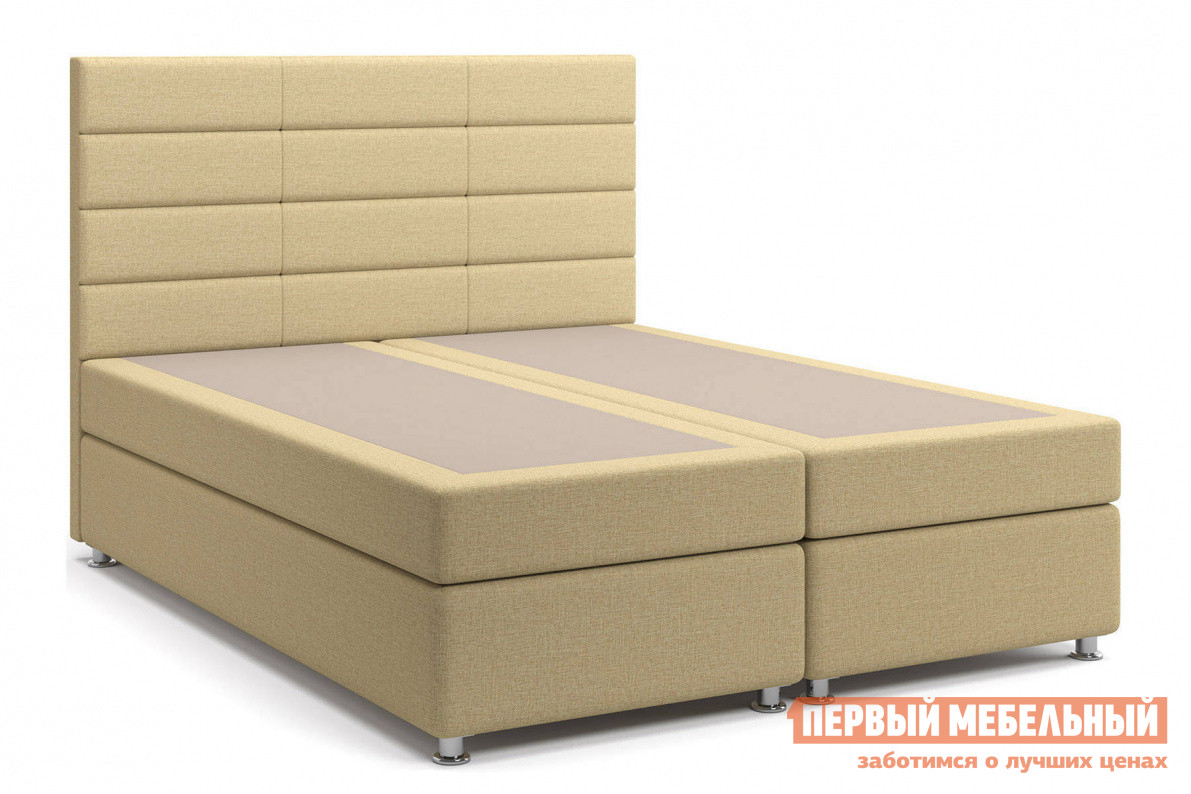 Двуспальная кровать с матрасом СтолЛайн Кровать Бриз Box Spring (с матрасом), независимый пружинный блок
