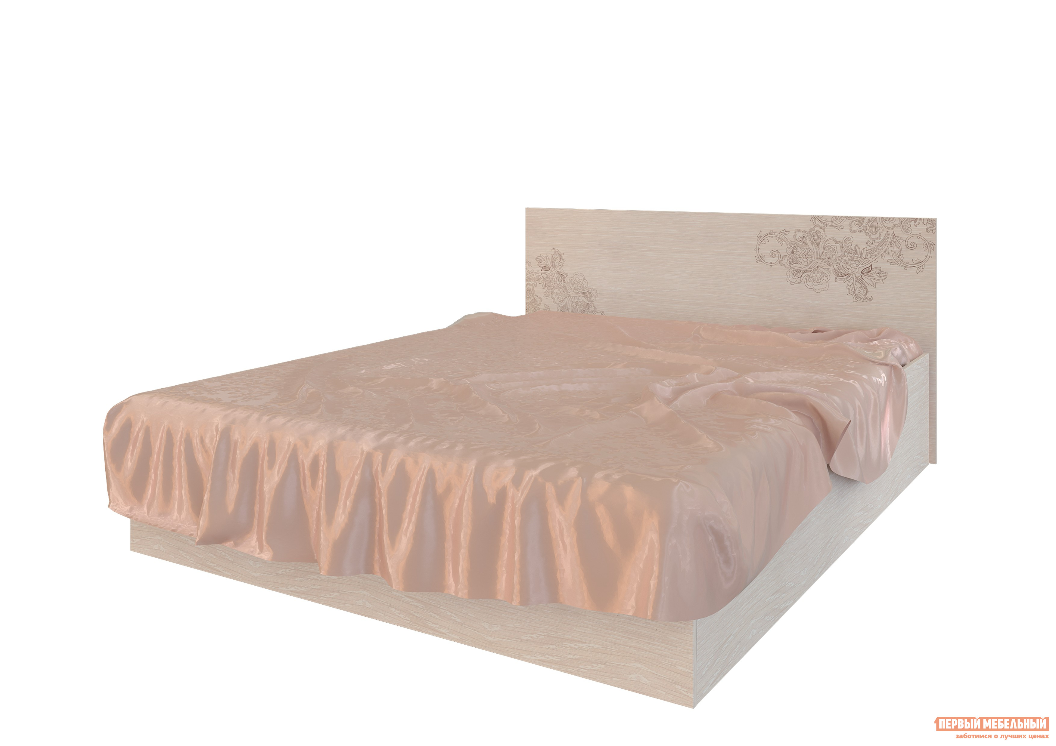 Двуспальная кровать Первый Мебельный Кровать Винтаж