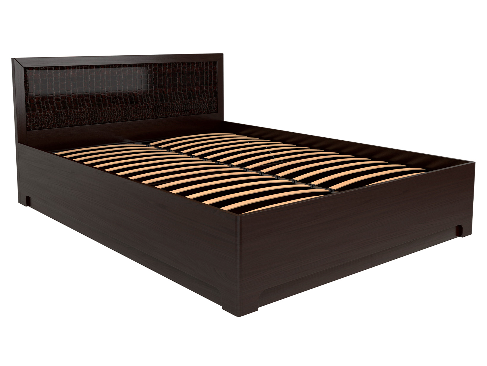 Двуспальная кровать с подъемным механизмом КУРАЖ Кровать Парма 1 / Кровать с подъемным механизмом Парма 1