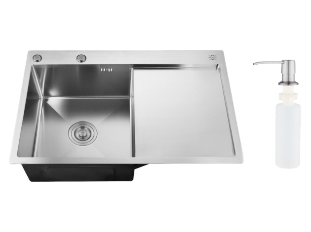 Врезная мойка с дозатором MRK-7851